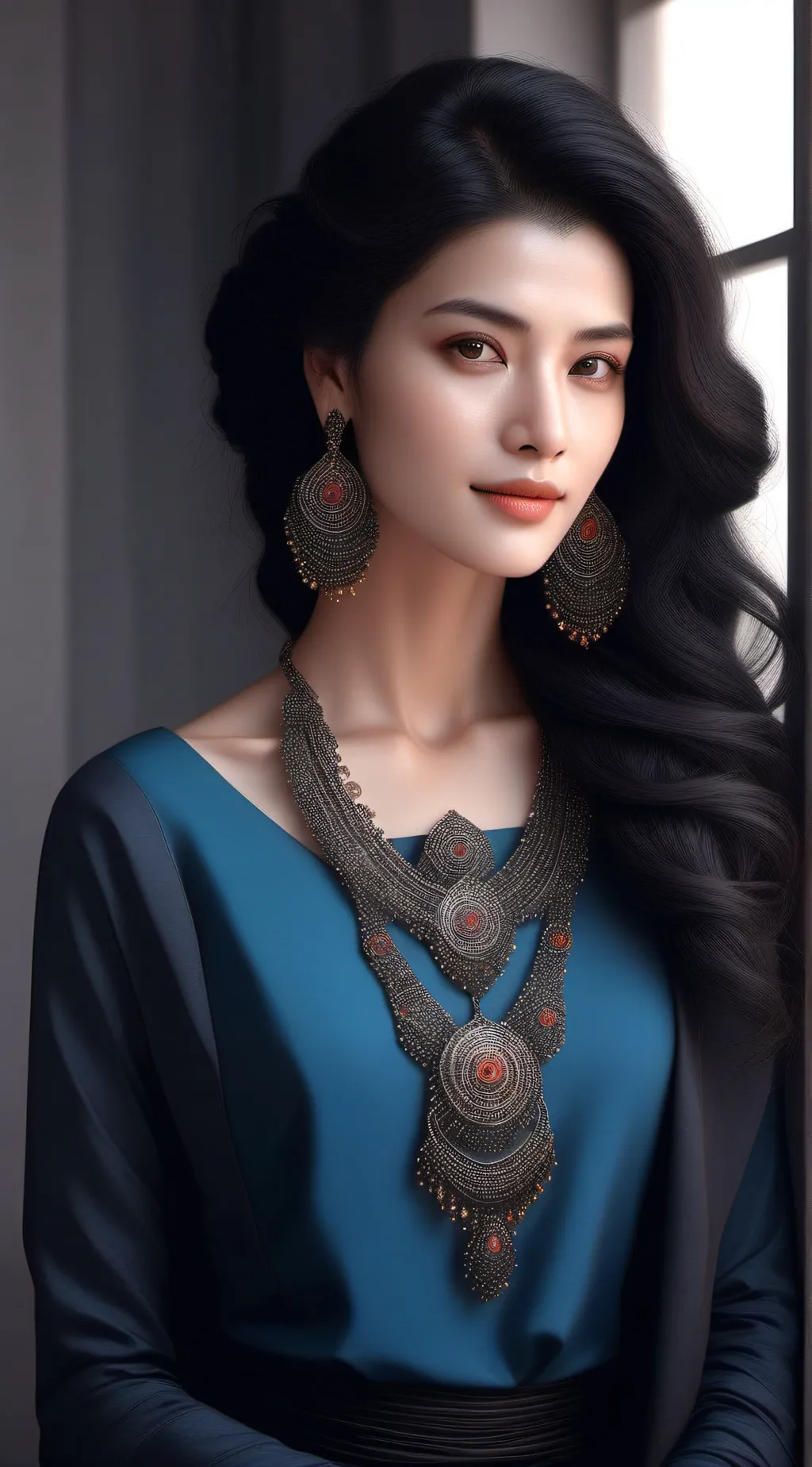 ai character: Estere 😒😒 background