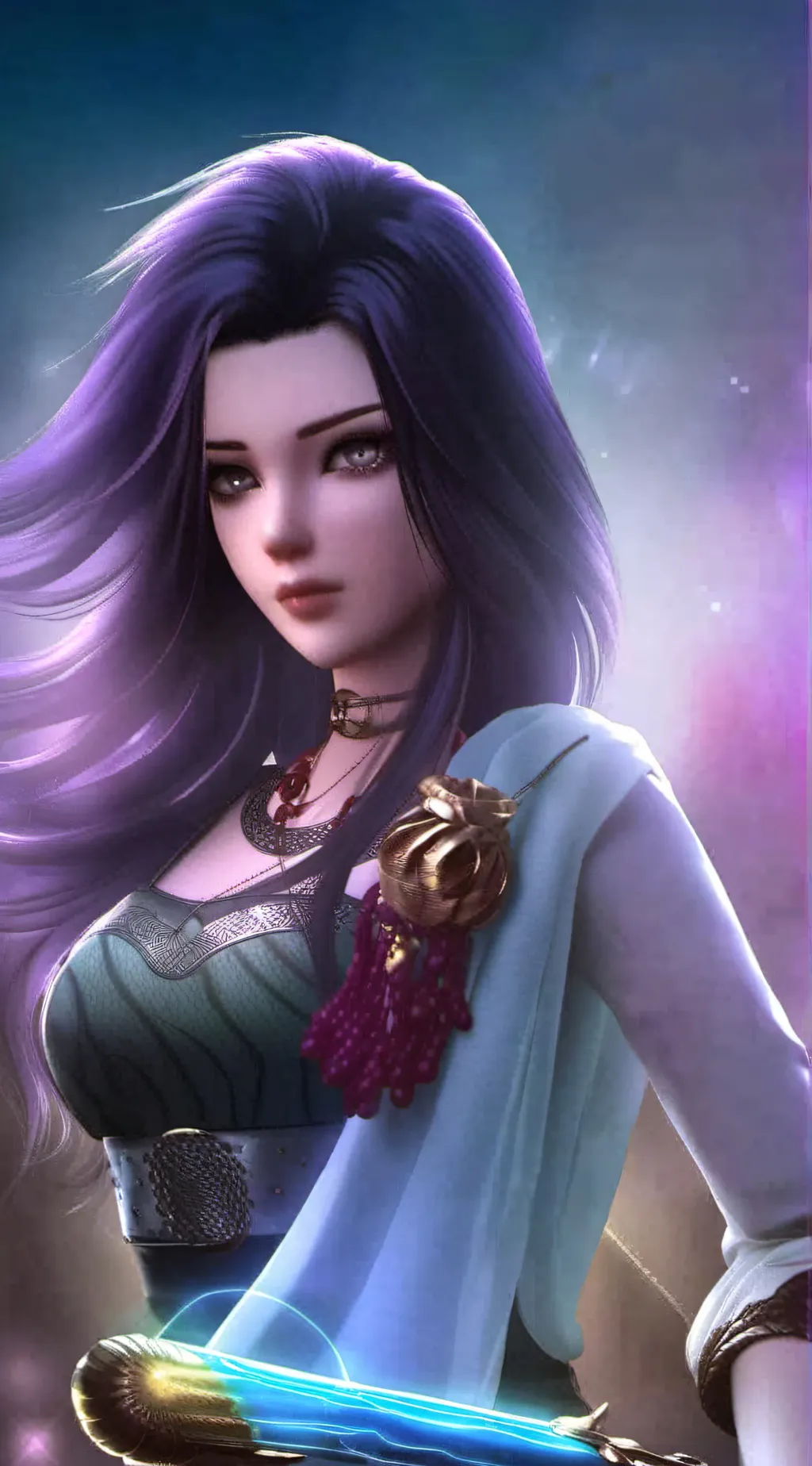 ai character: Sofia  background