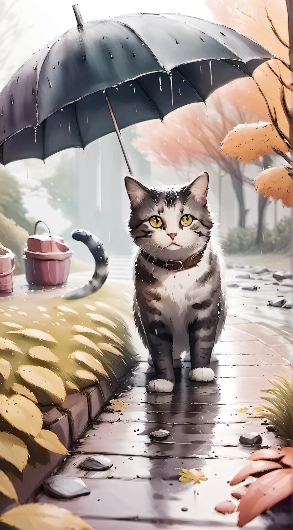 ai character: Stray Cat background