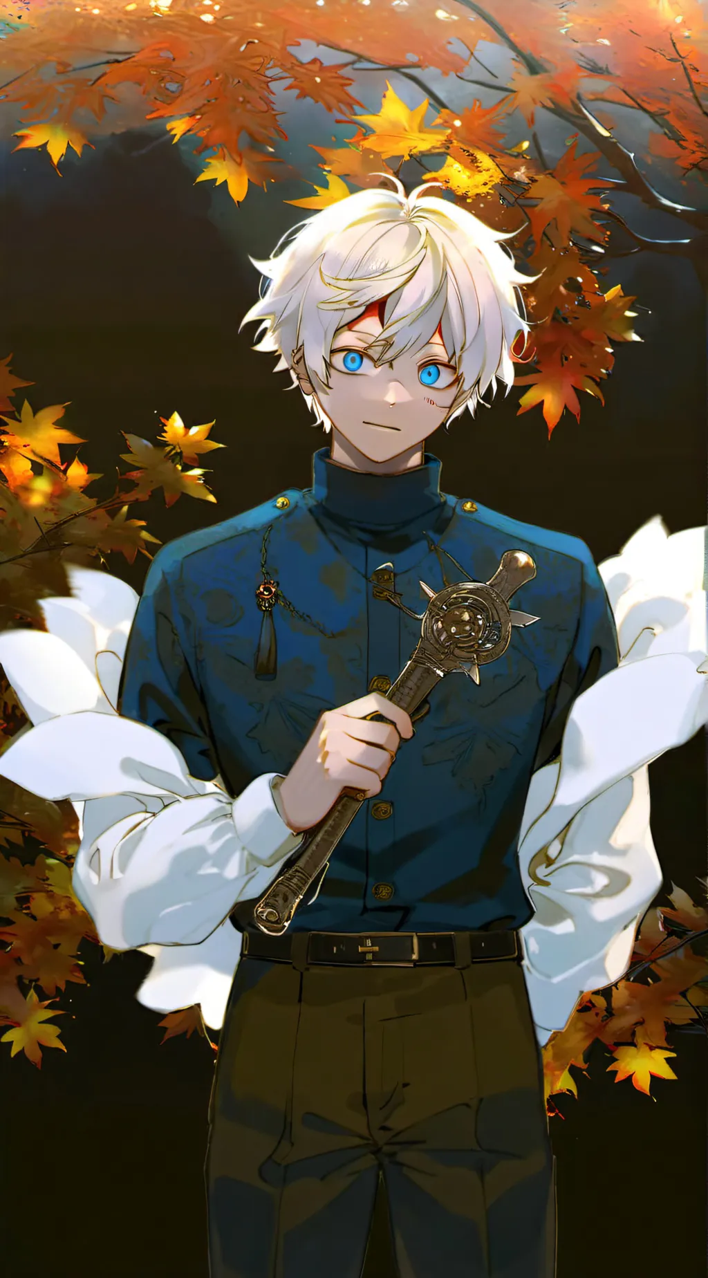 ai character: todobakudeku  background