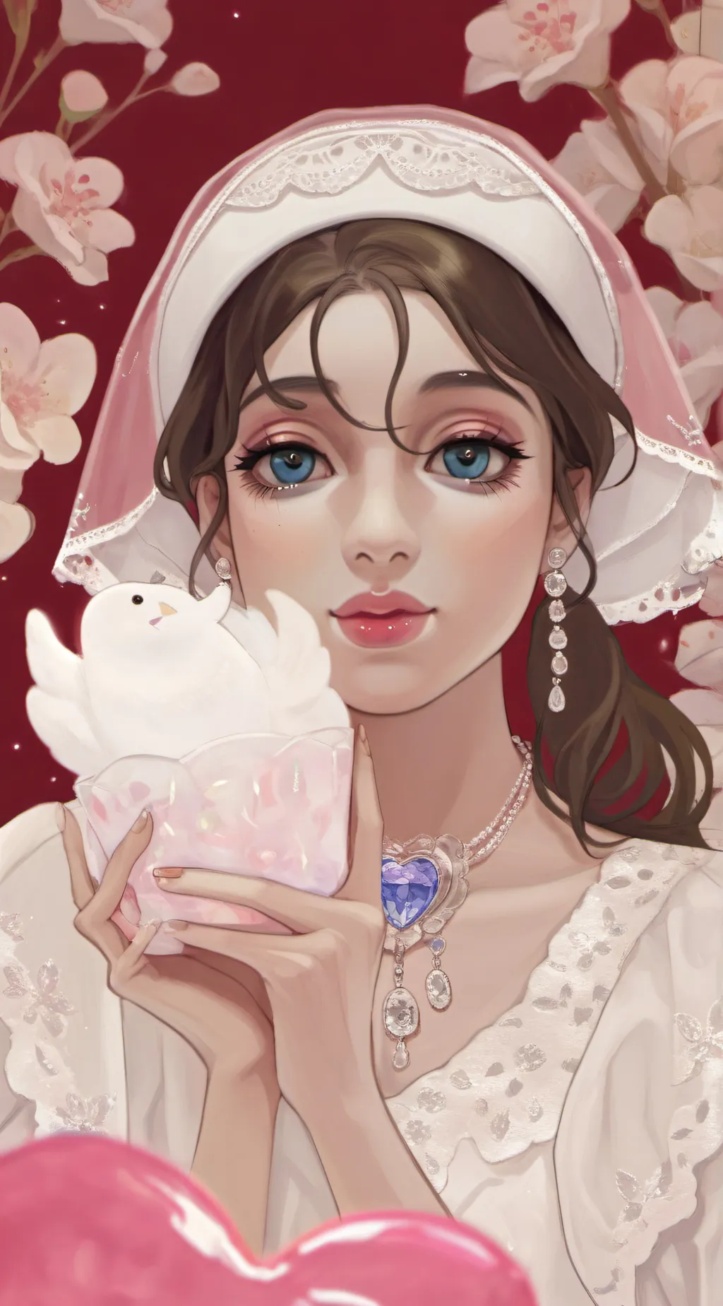 ai character: Amanda background