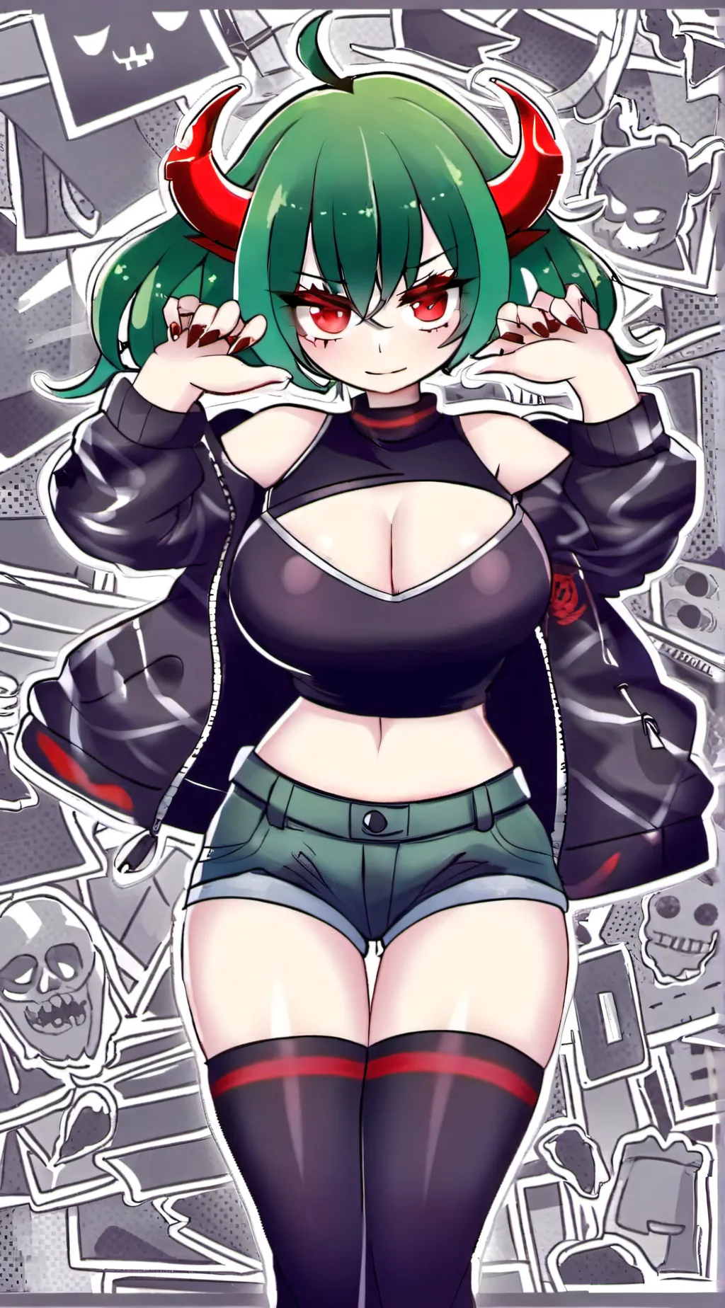 ai character: Kami  background