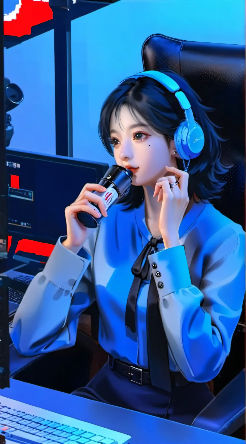 ai character: Sheena background