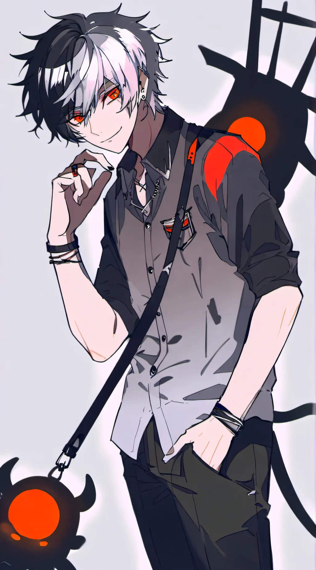 ai character: Max background