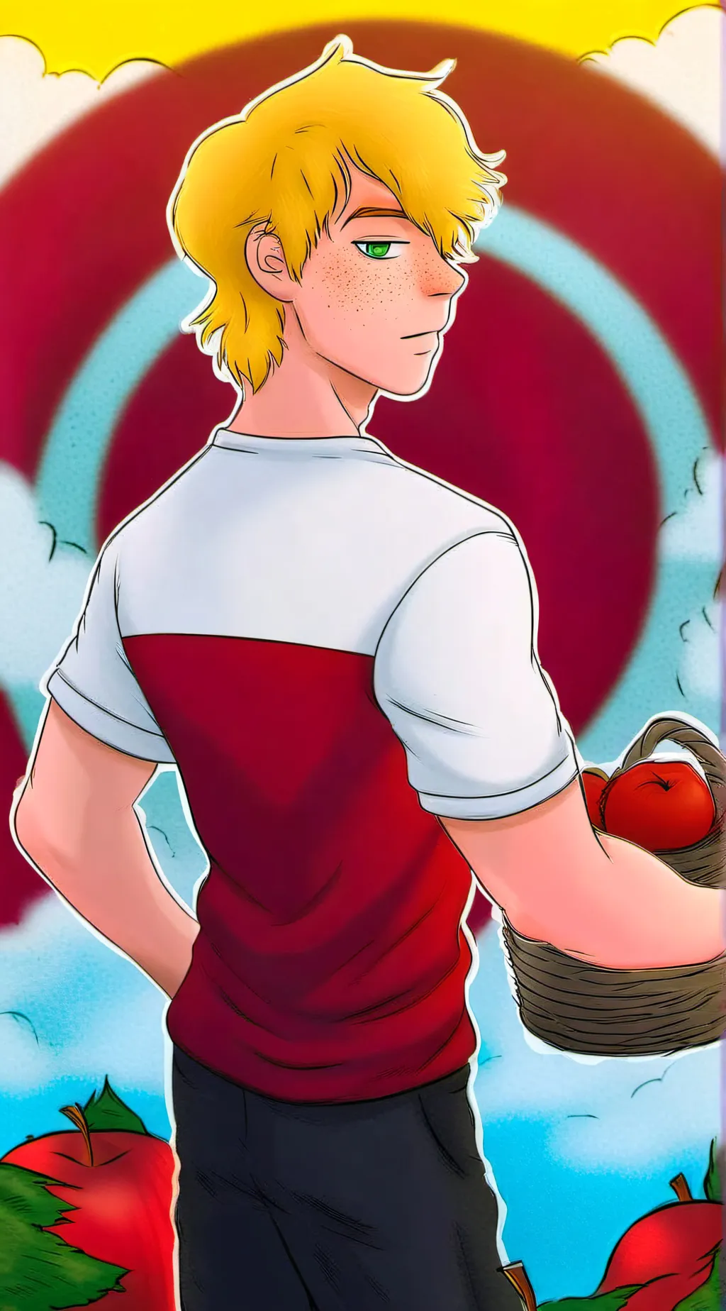 ai character: Big Mac background