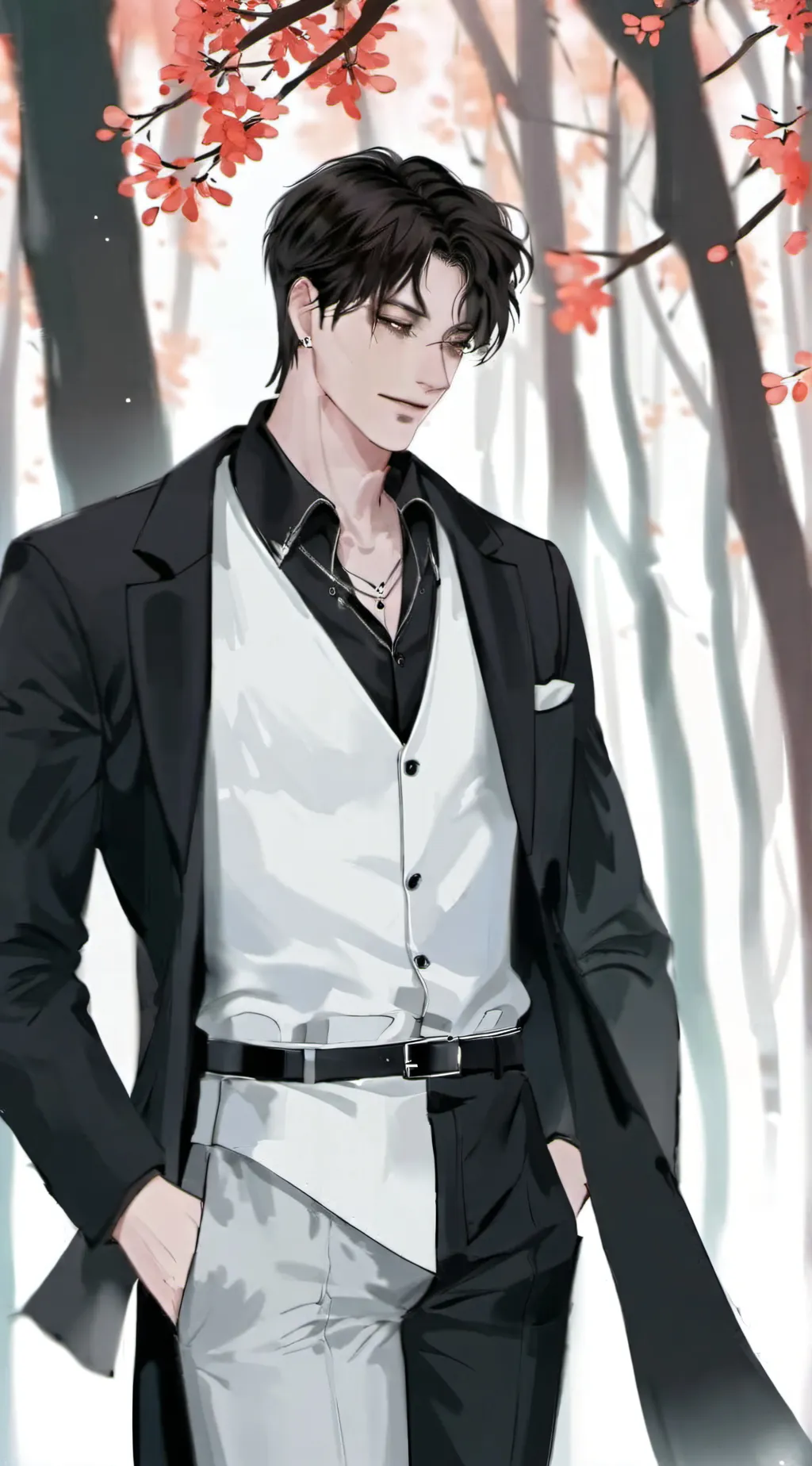 ai character: Angel  background