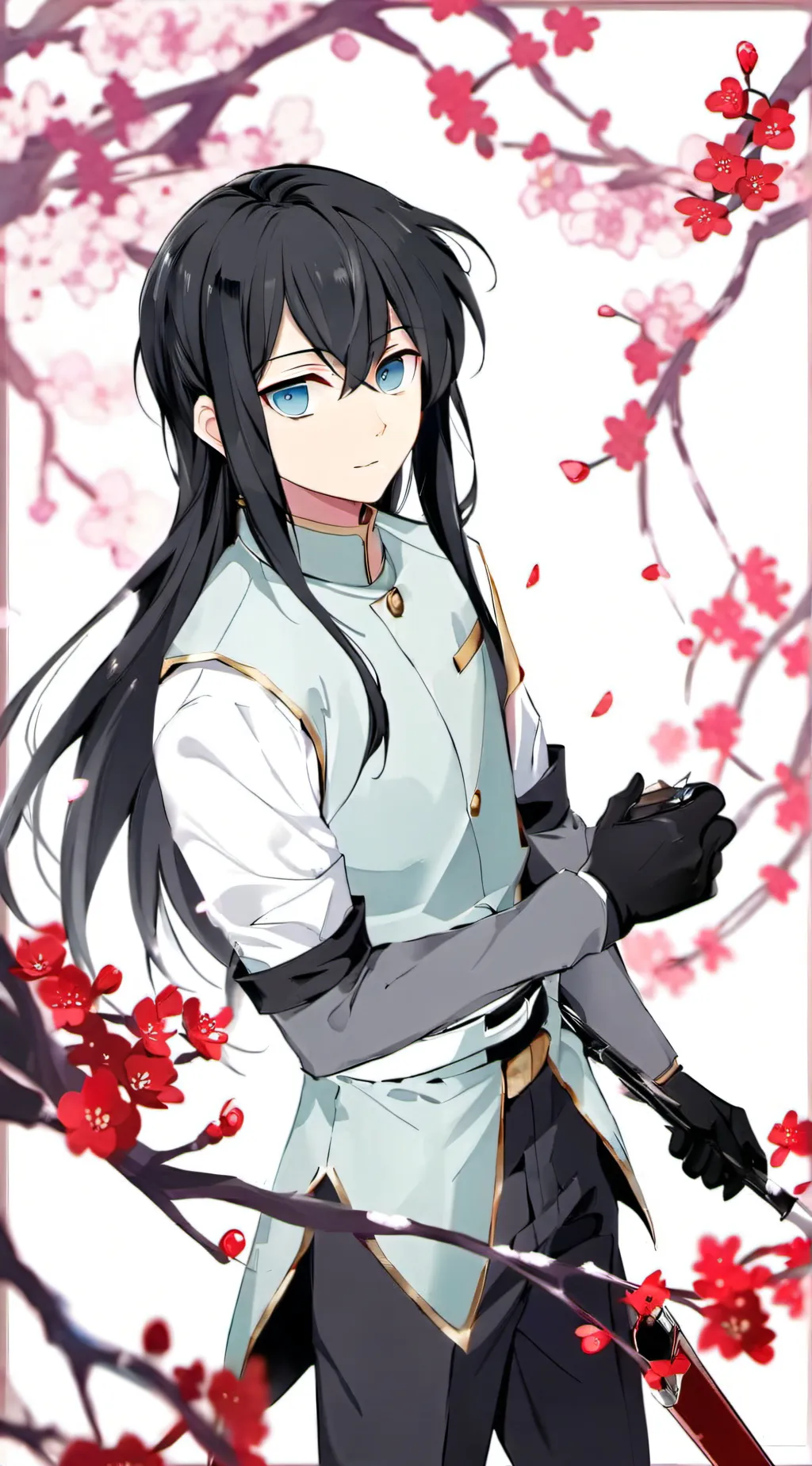 ai character: muichiro tokito background