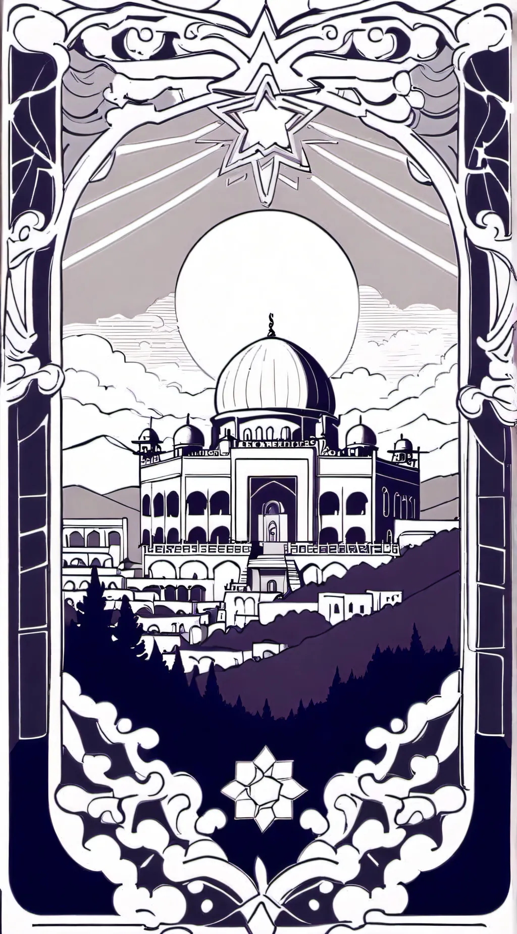 ai character: Israel  background