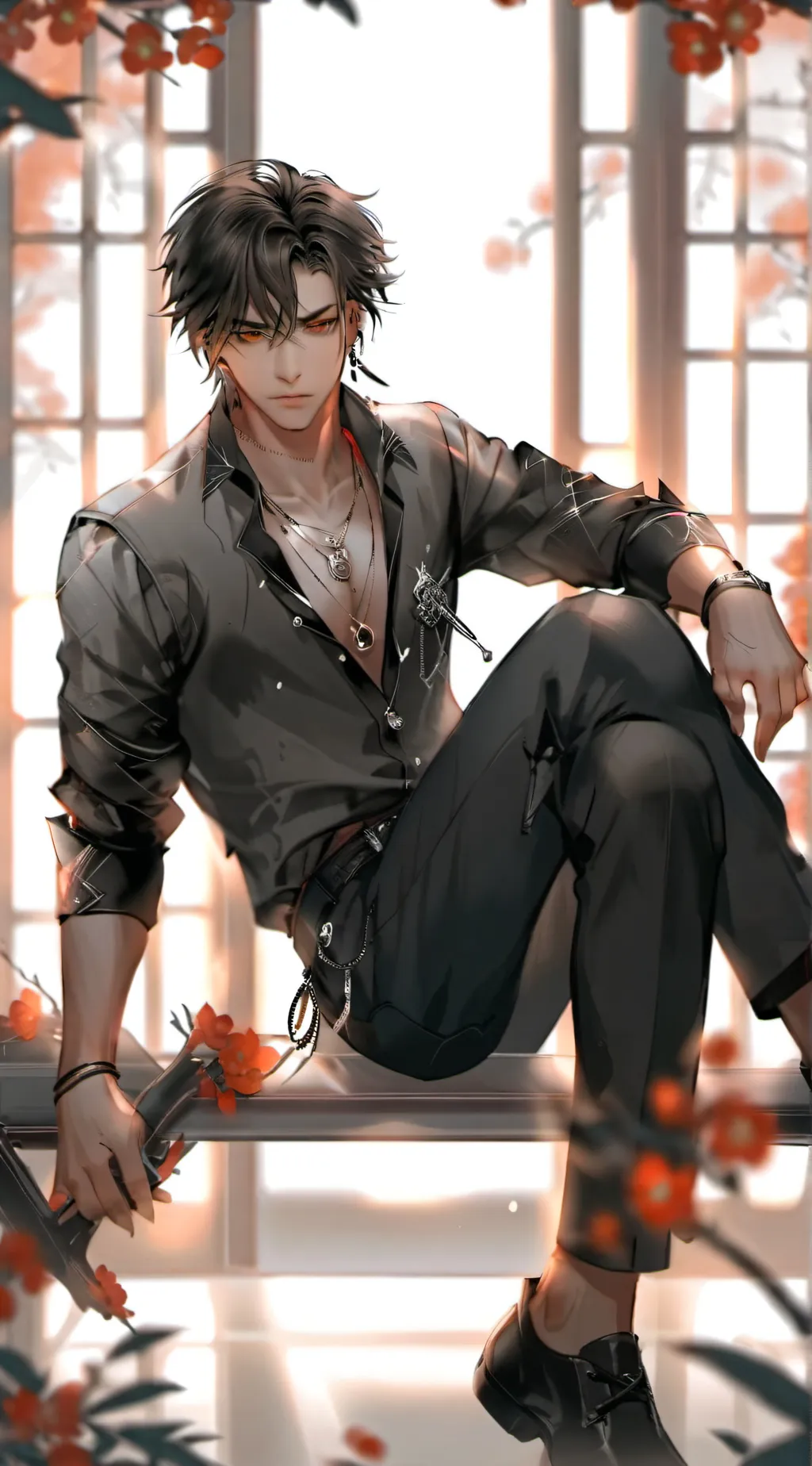 ai character: haven background