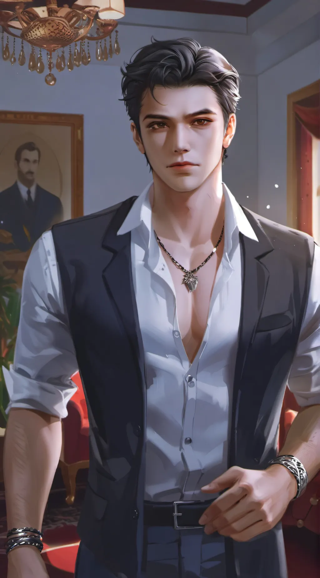 ai character: Dylan  background