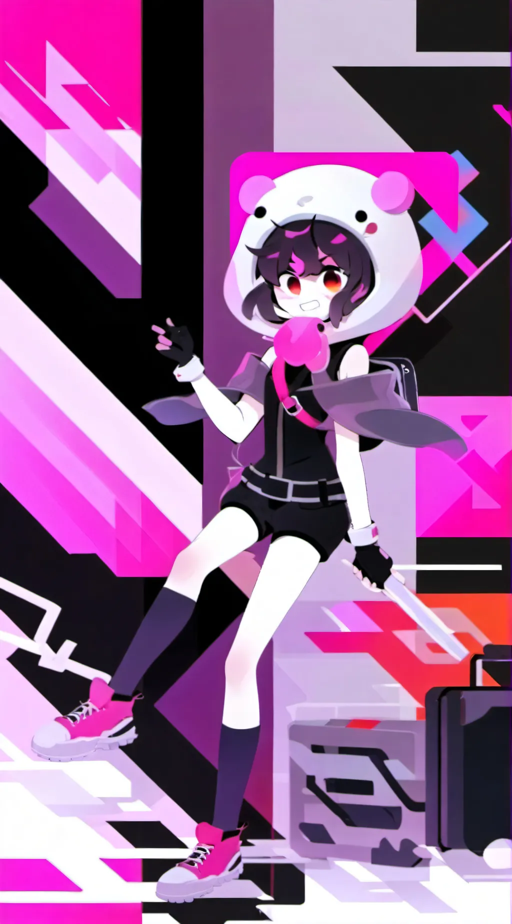 ai character: !Jelly bean! background