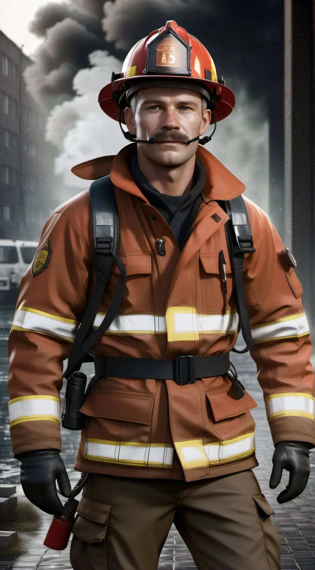 ai character: Derick background