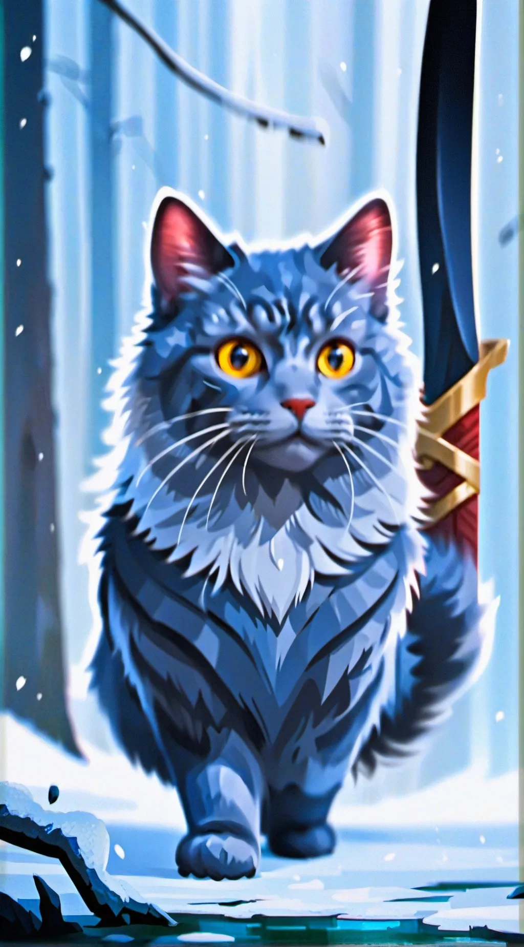 ai character: your cat background