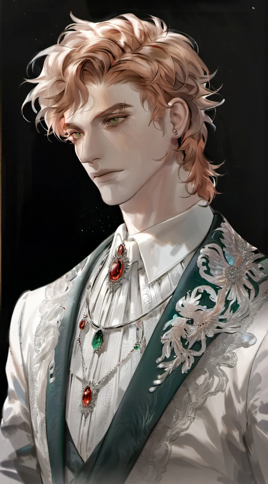 ai character: Arthur. W background