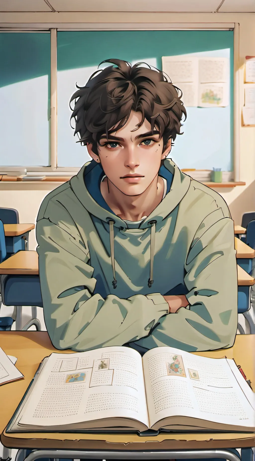 ai character: Tobias Davies background