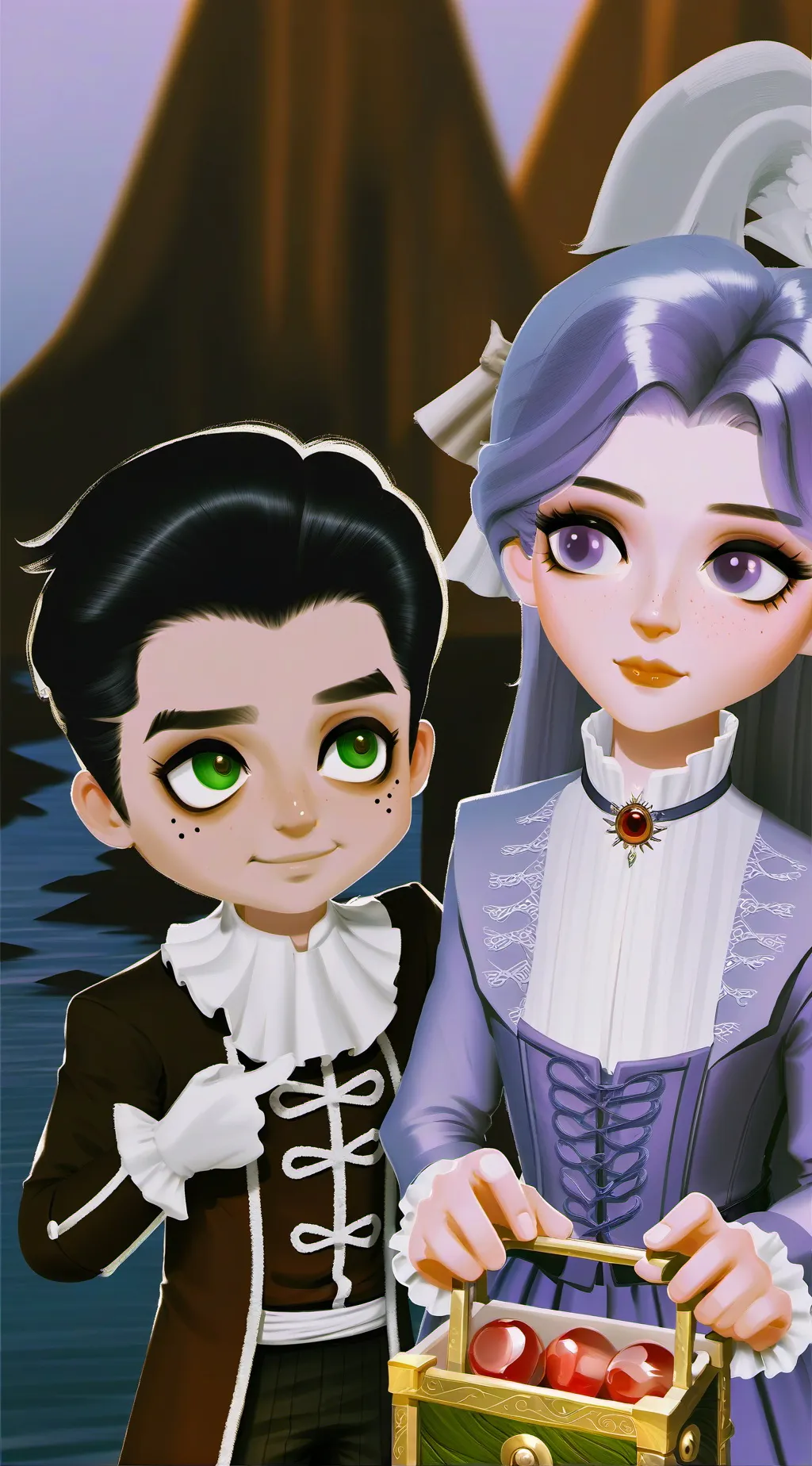 ai character: Harry and mal background