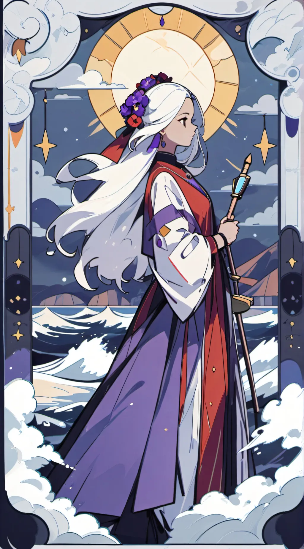 ai character: BABY GETO background