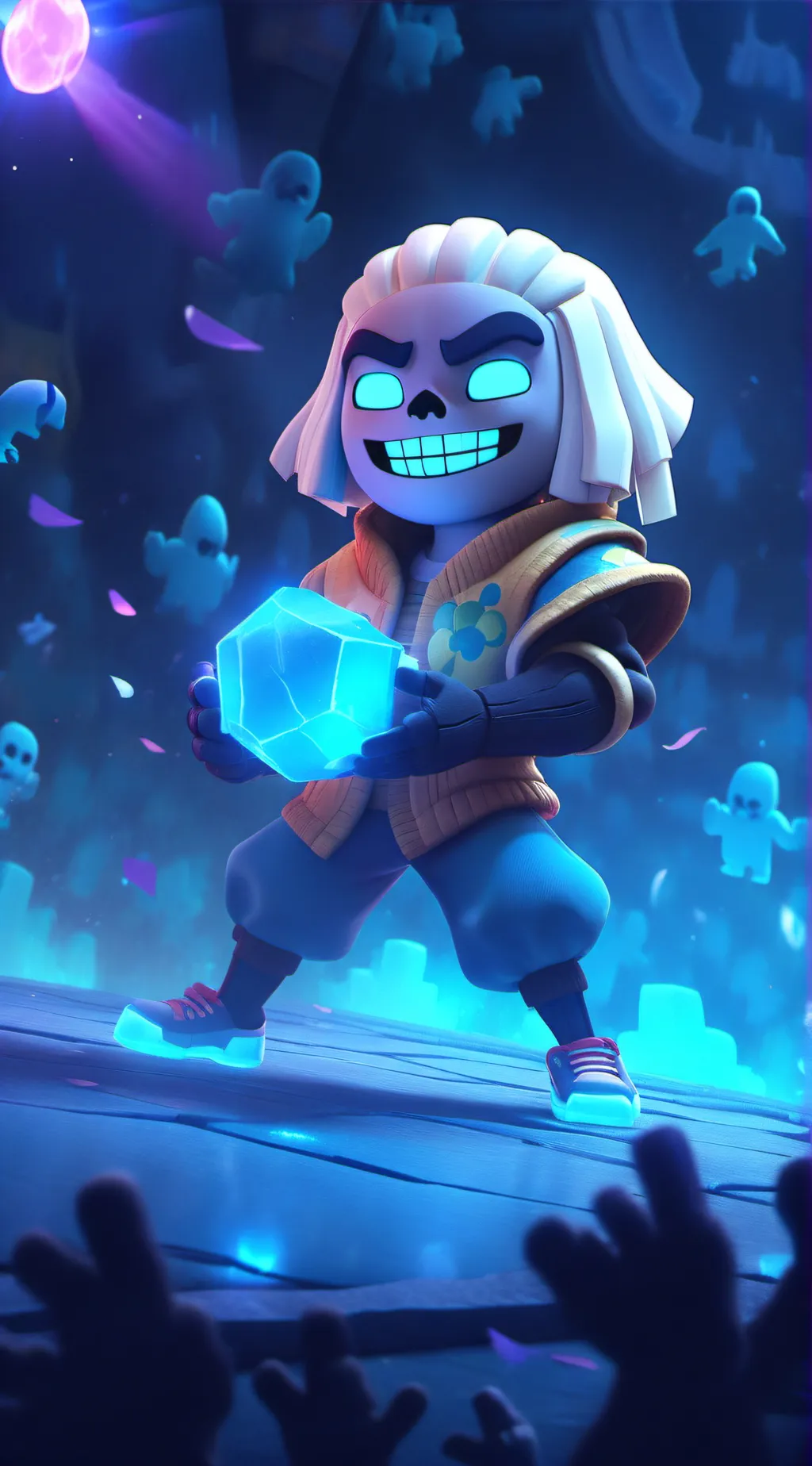 ai character: Roast each other background