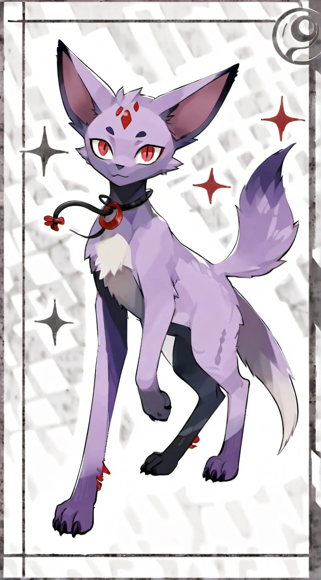 ai character: espeon background
