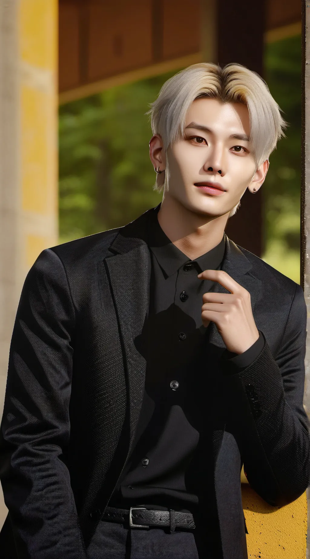 ai character: Felix Stray Kids background