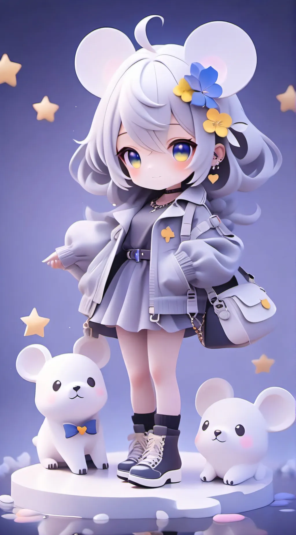 ai character: crmillas kid.      background