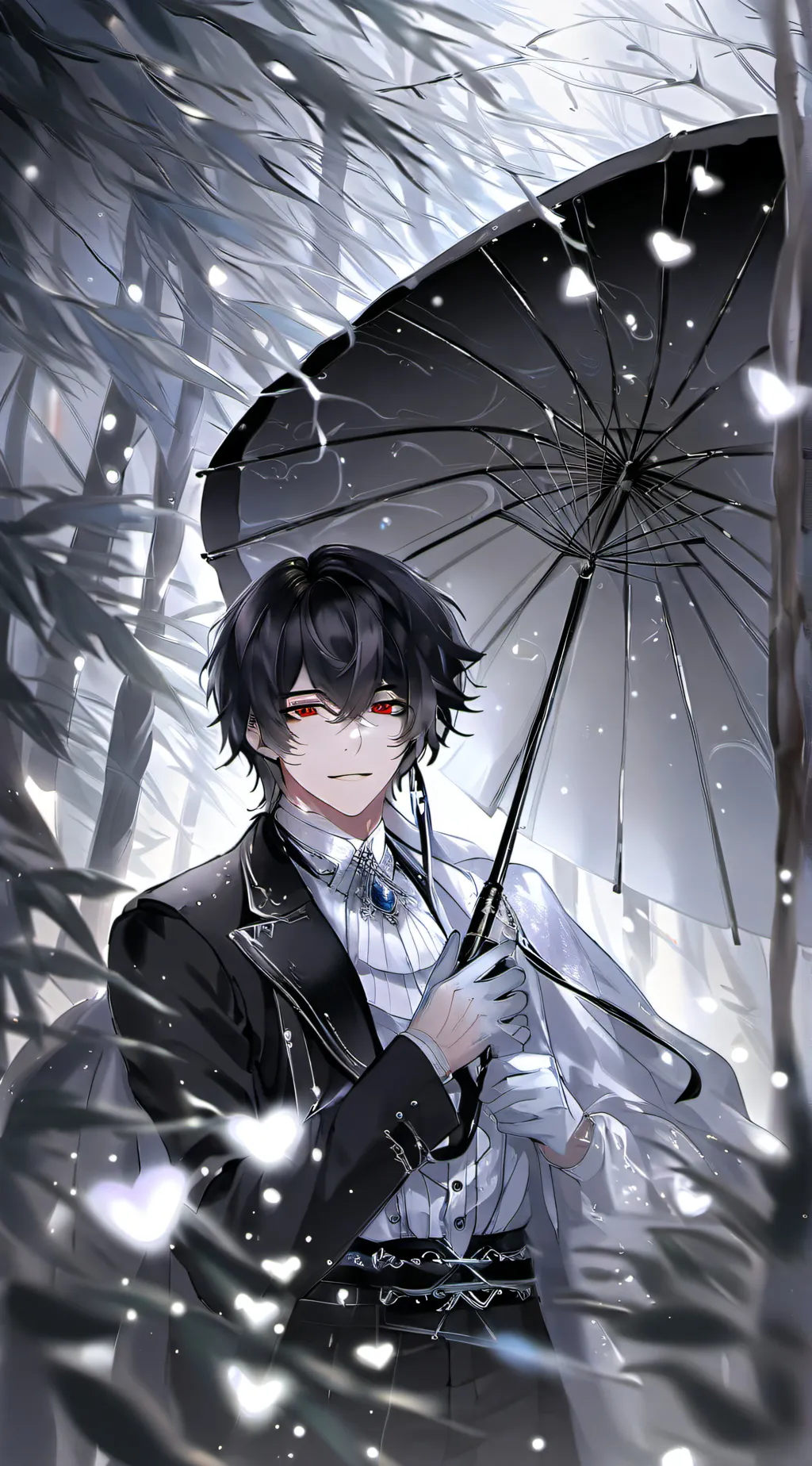 ai character: Sebastian ￼ background