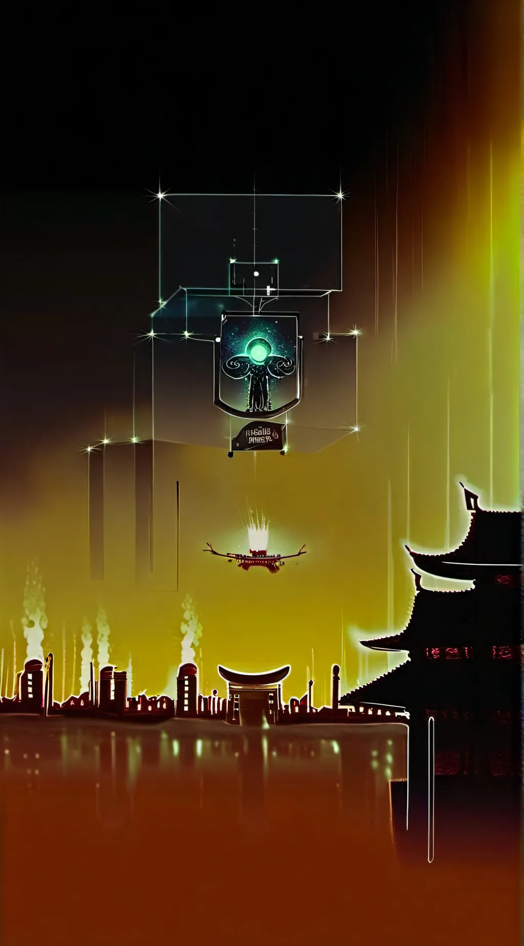 ai character: ryomen sukuna  background