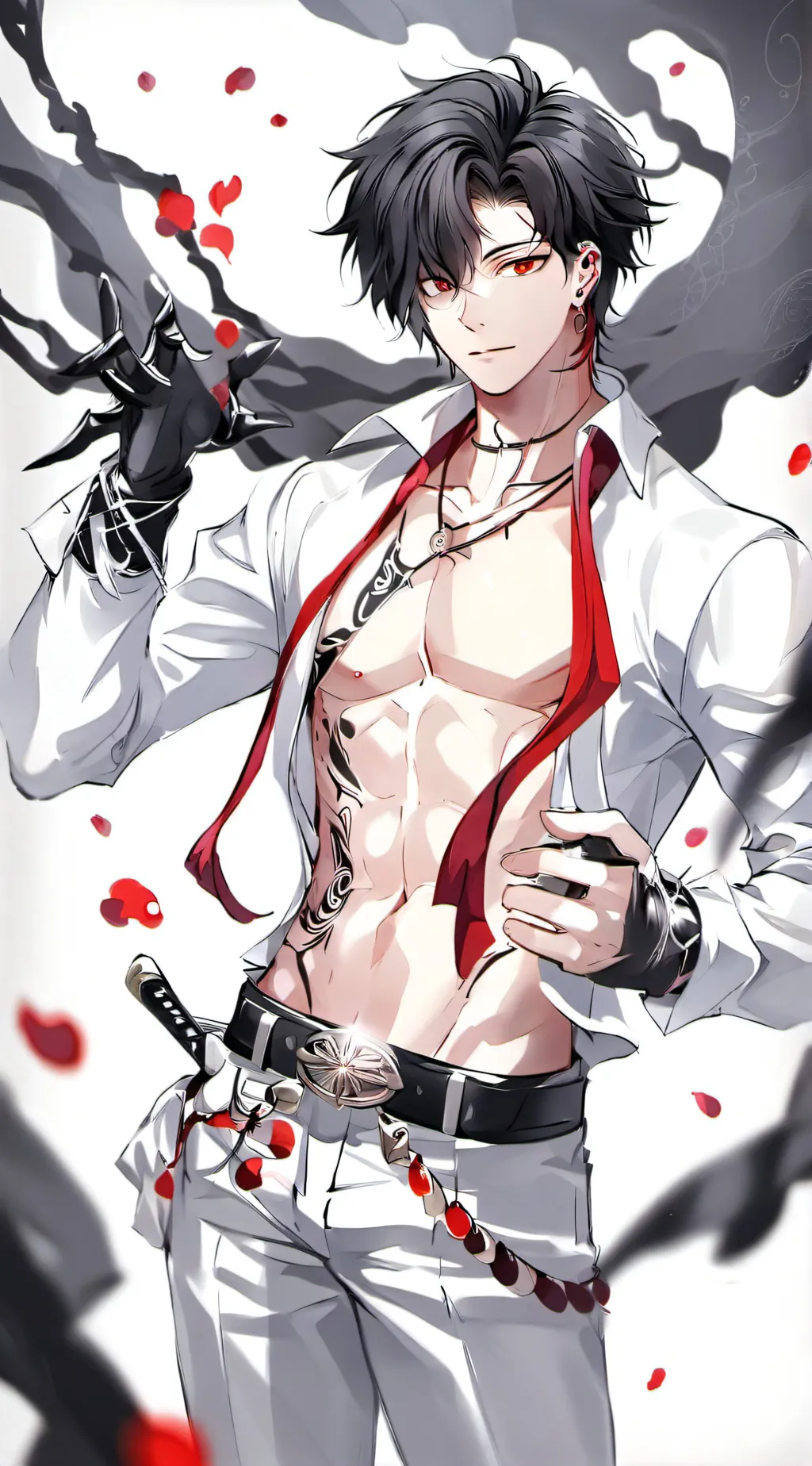 ai character: Kny/ Ds + my oc background