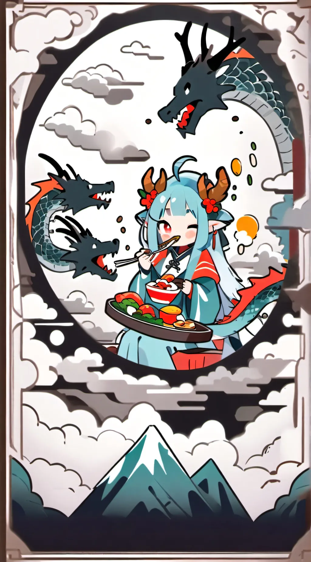 ai character: spirited away! background