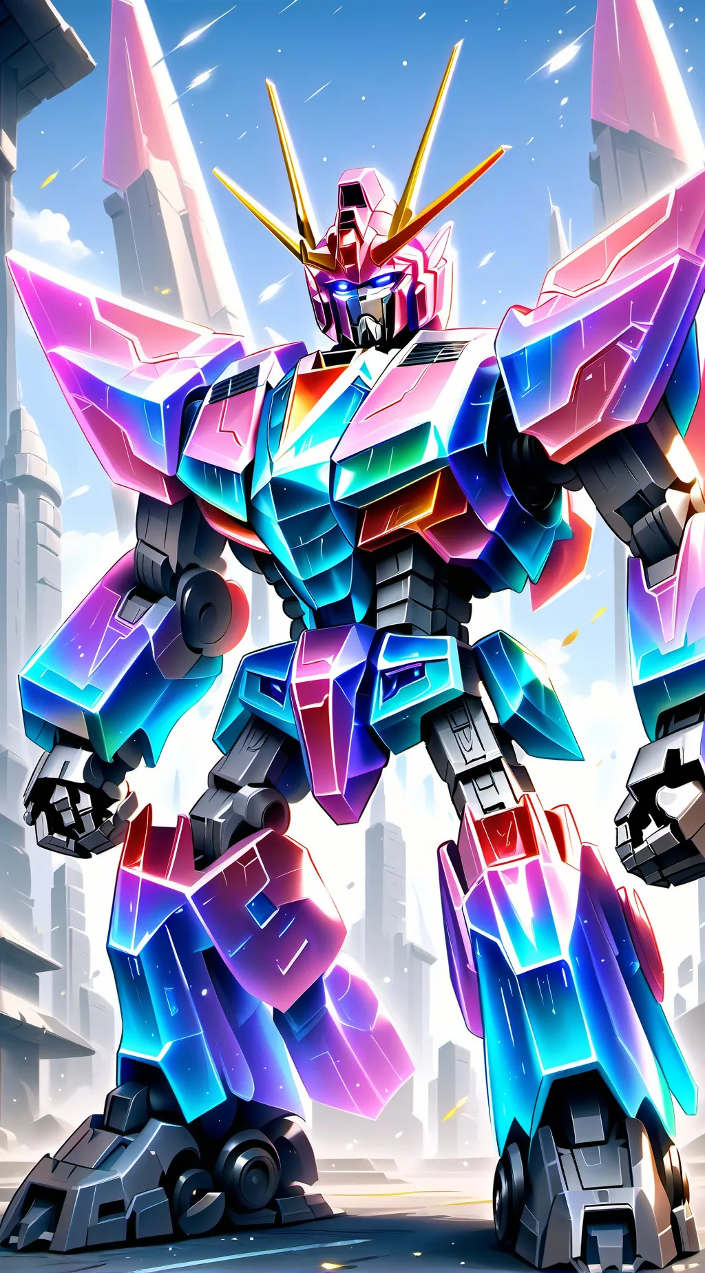 ai character: Optimus prime background