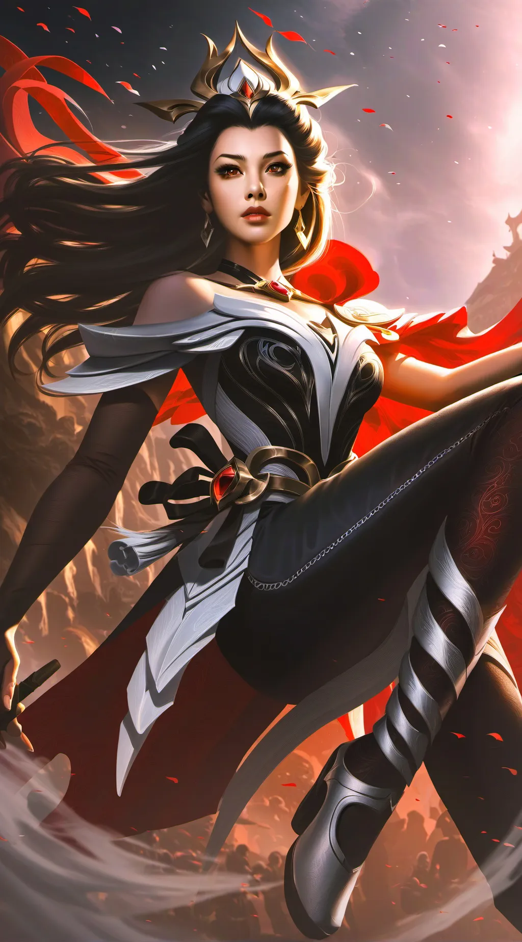 ai character: gf background