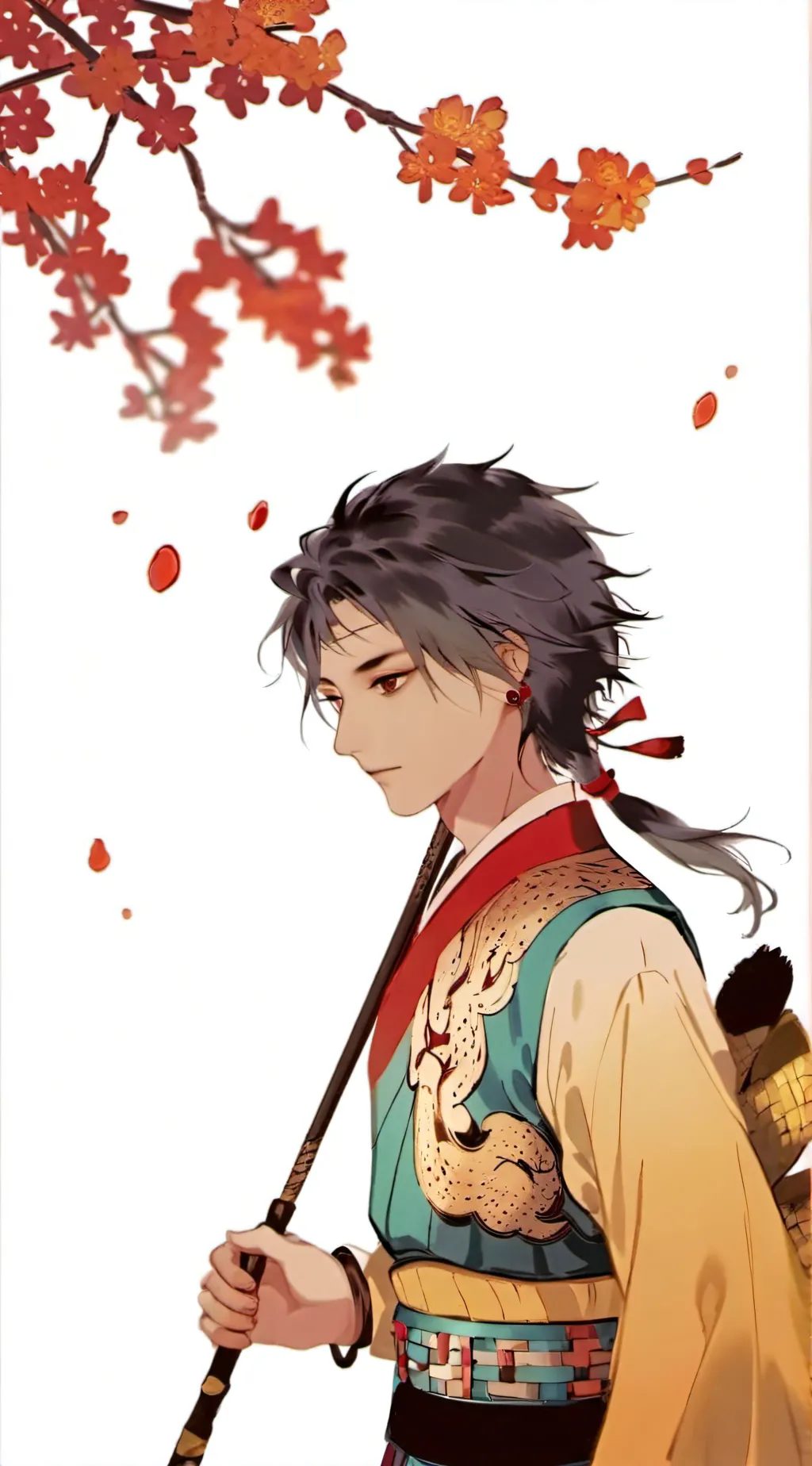 ai character: demon Slayer again background