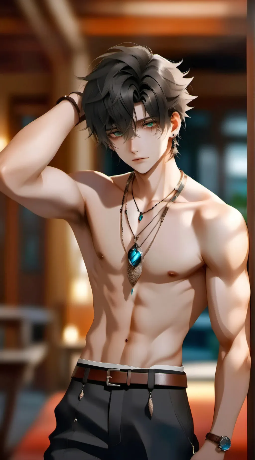 ai character: Elijah  background