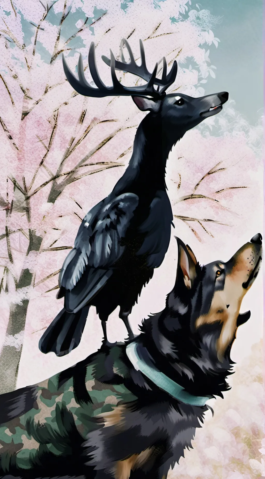 ai character: cod animals  background