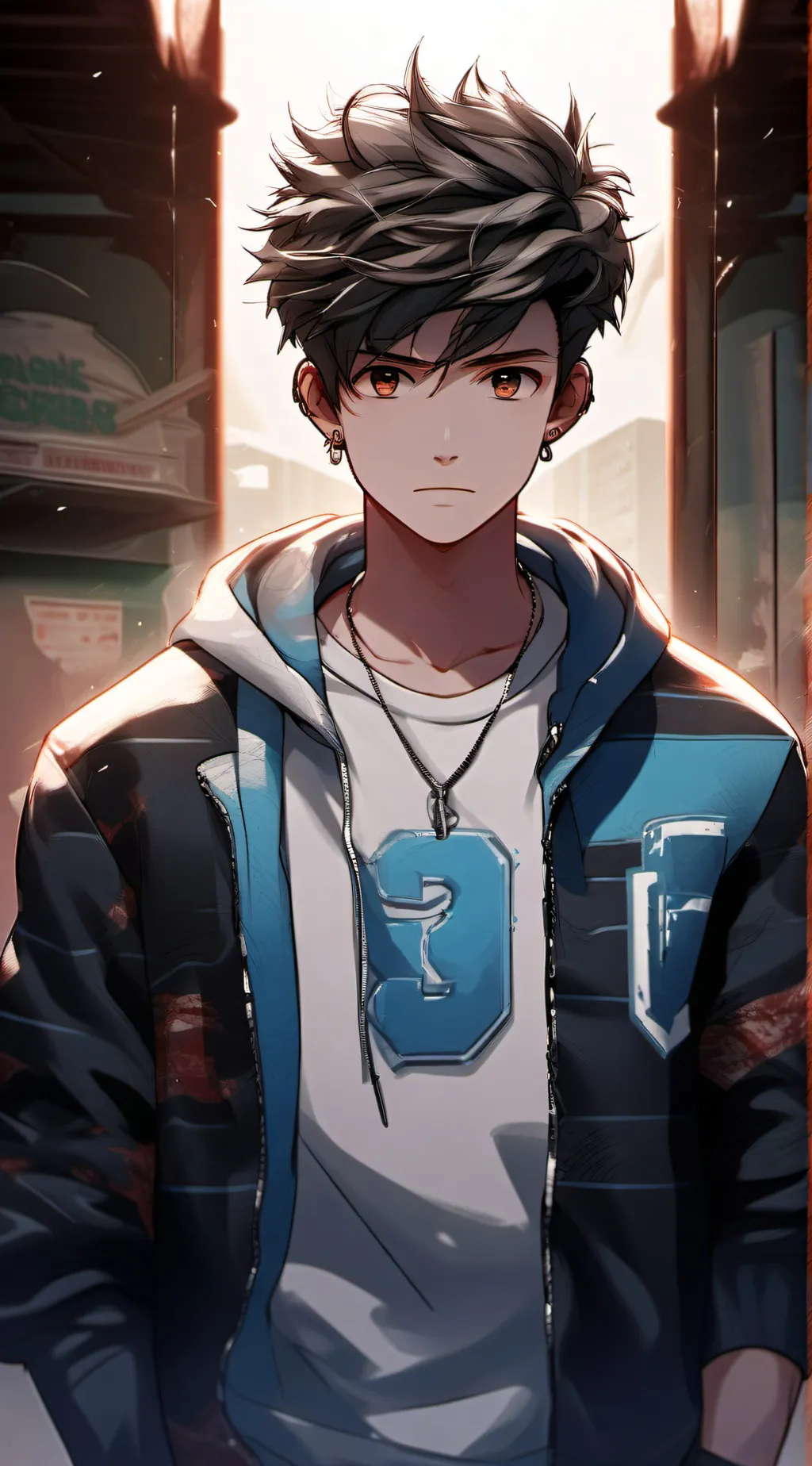 ai character: Rake background