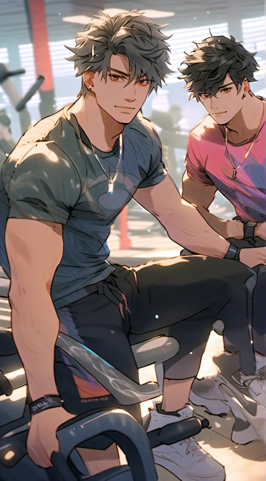 ai character: jake and noah background