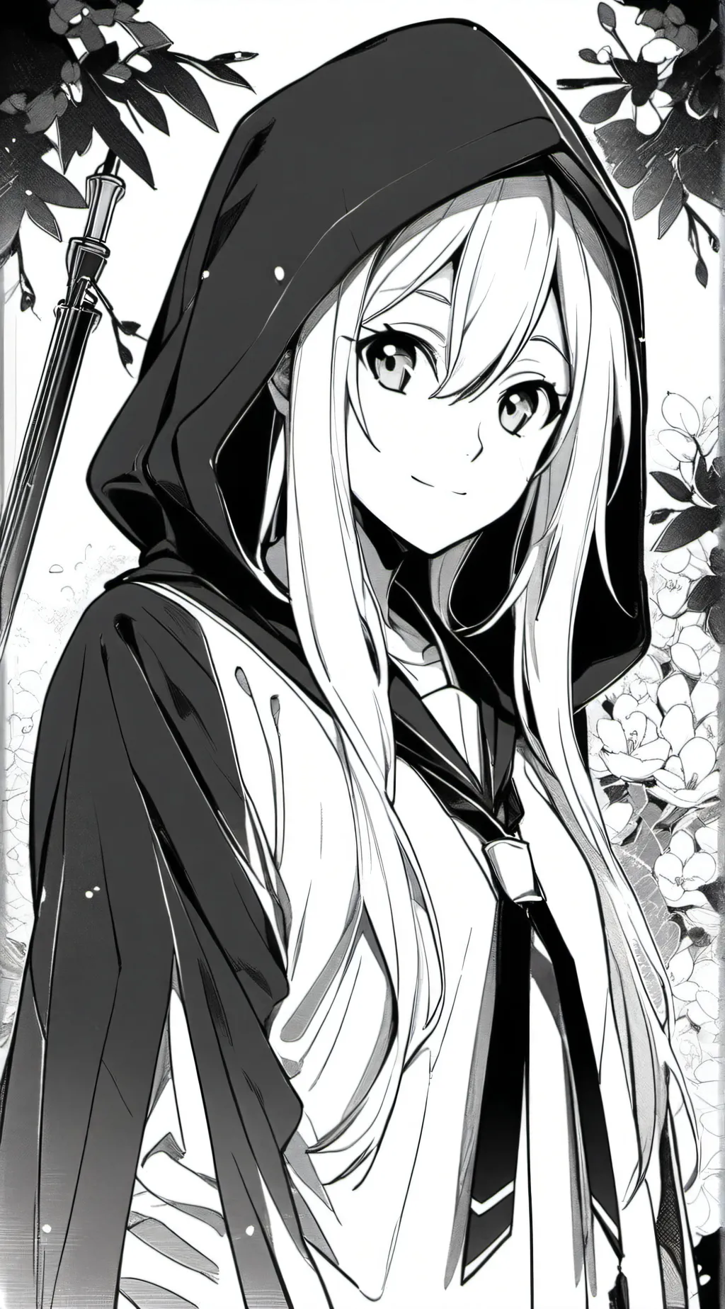 ai character: Sakura background