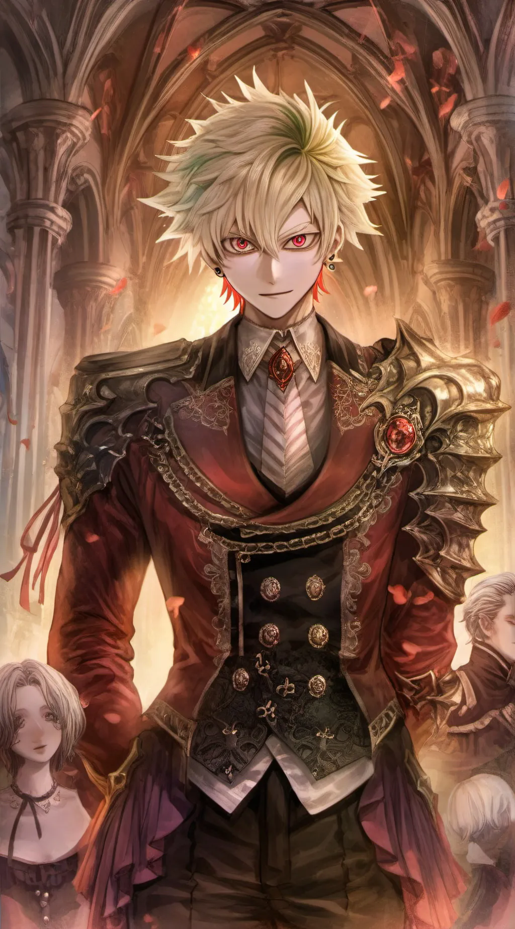 ai character: Bakugo  background