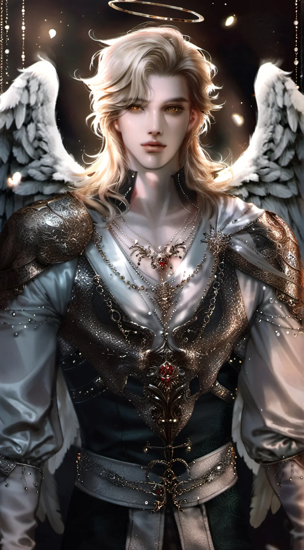 ai character: Angelo  background