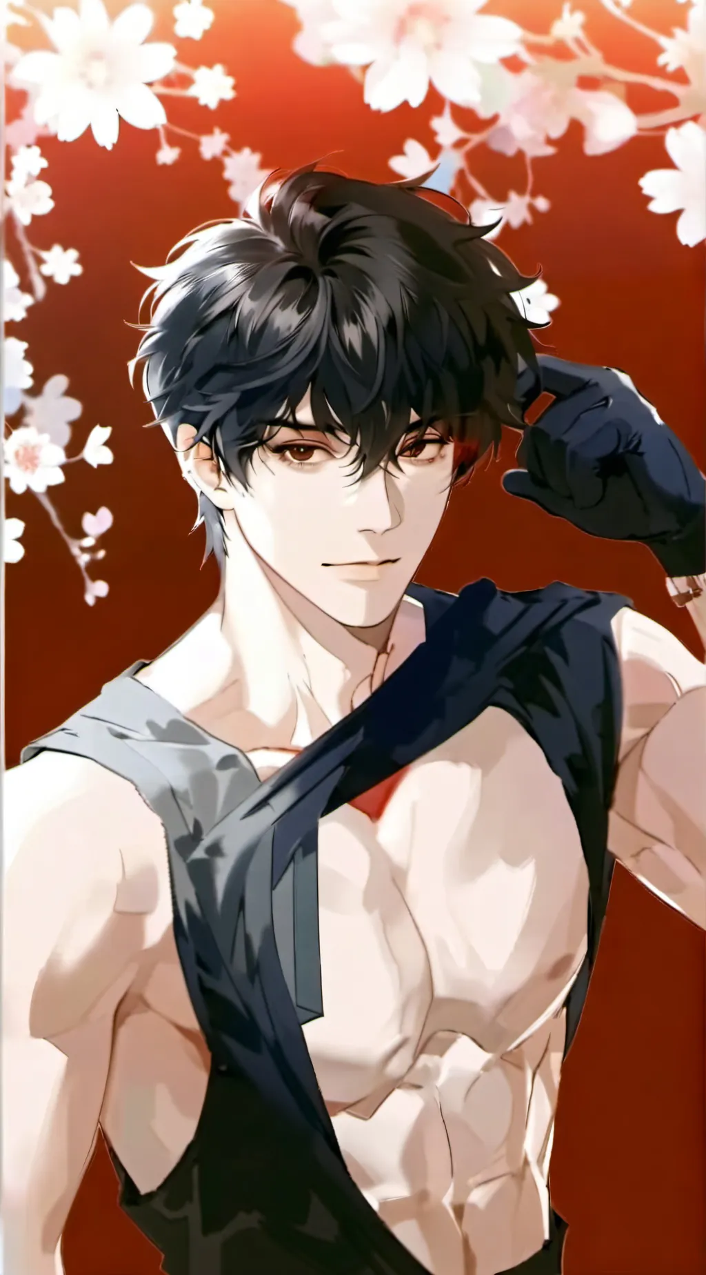 ai character: sakuna yaorozu  background