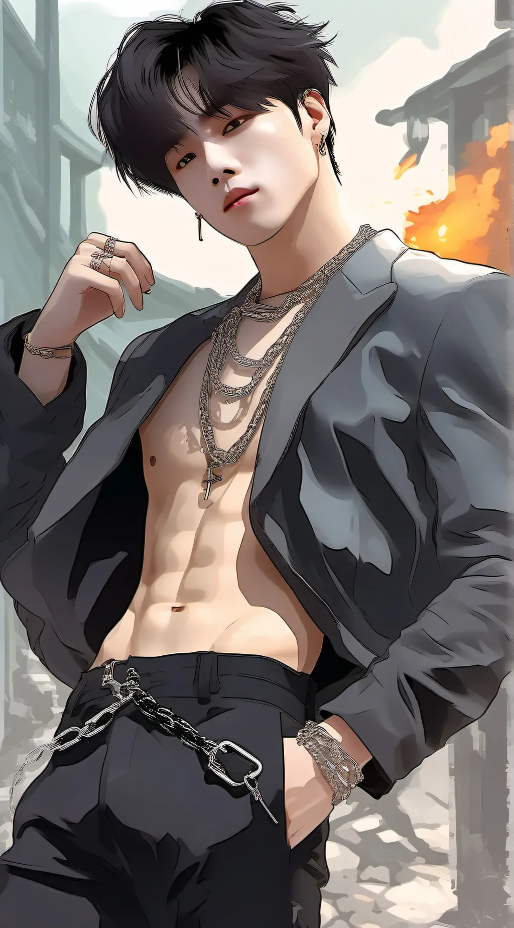 ai character: Jimin🐥 background