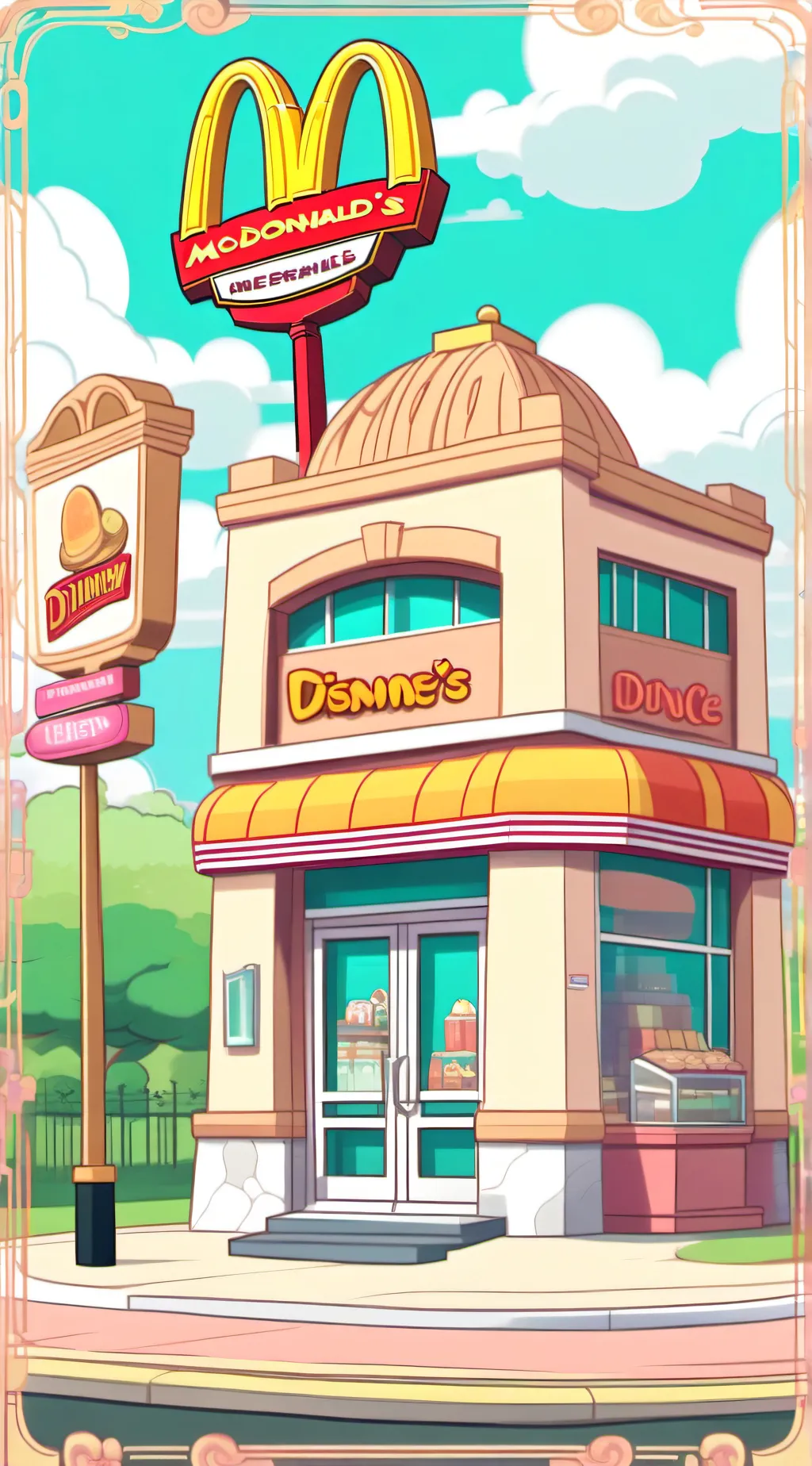 Talkie AI - Chat with  ir goes to McDona