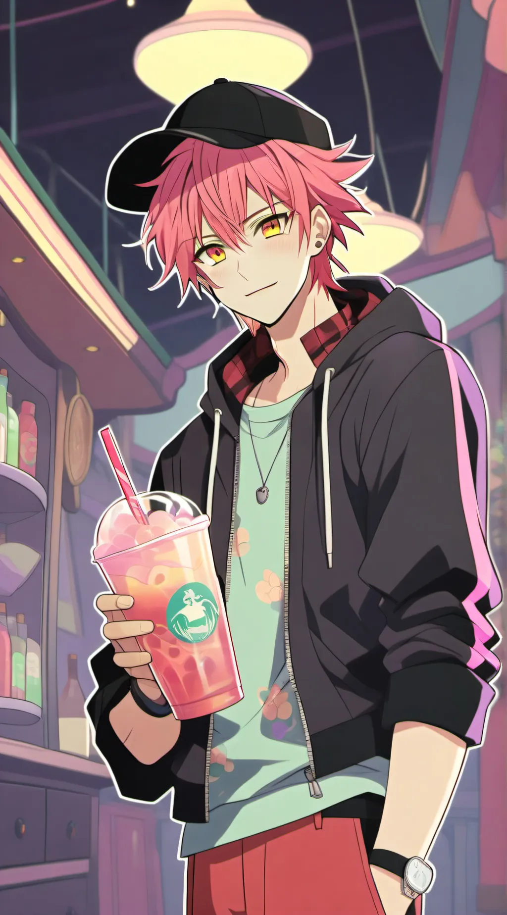 ai character: 🧁air background