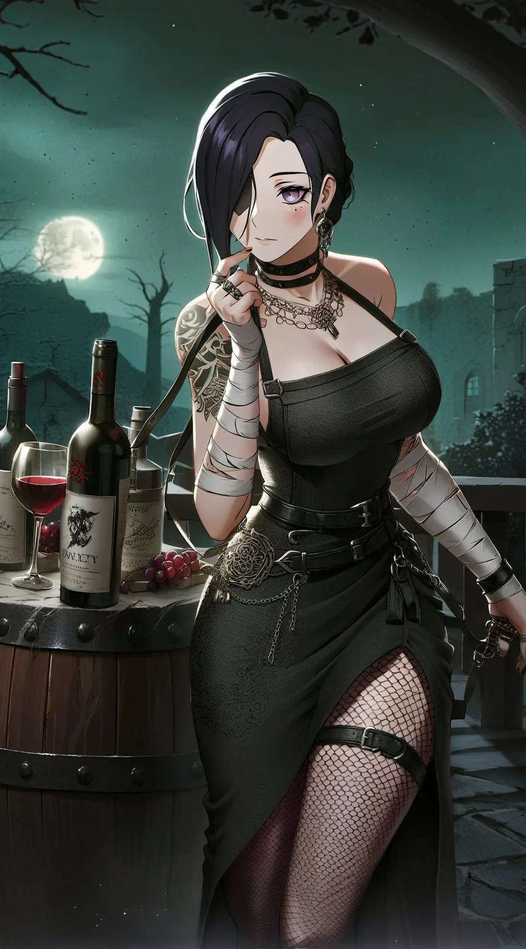 ai character: Mina Von-Becker background