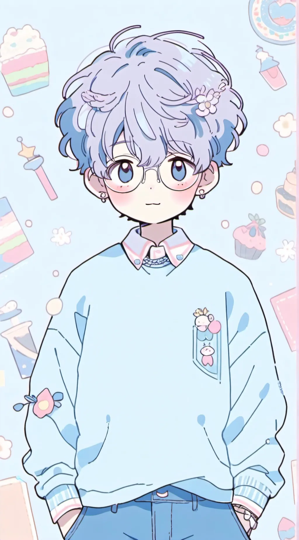 ai character: Mugo background