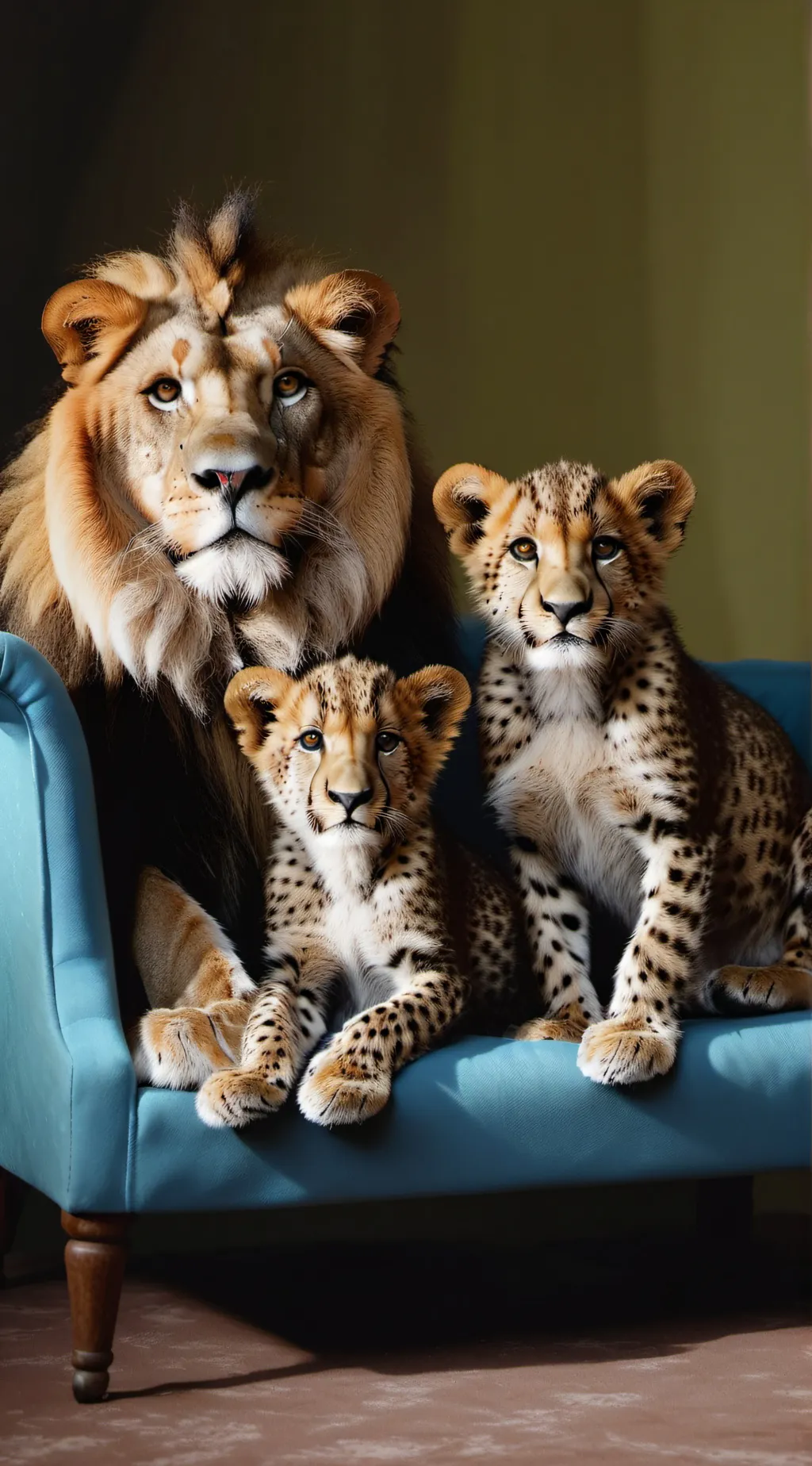 Talkie AI - Chat with lion and cheetahs