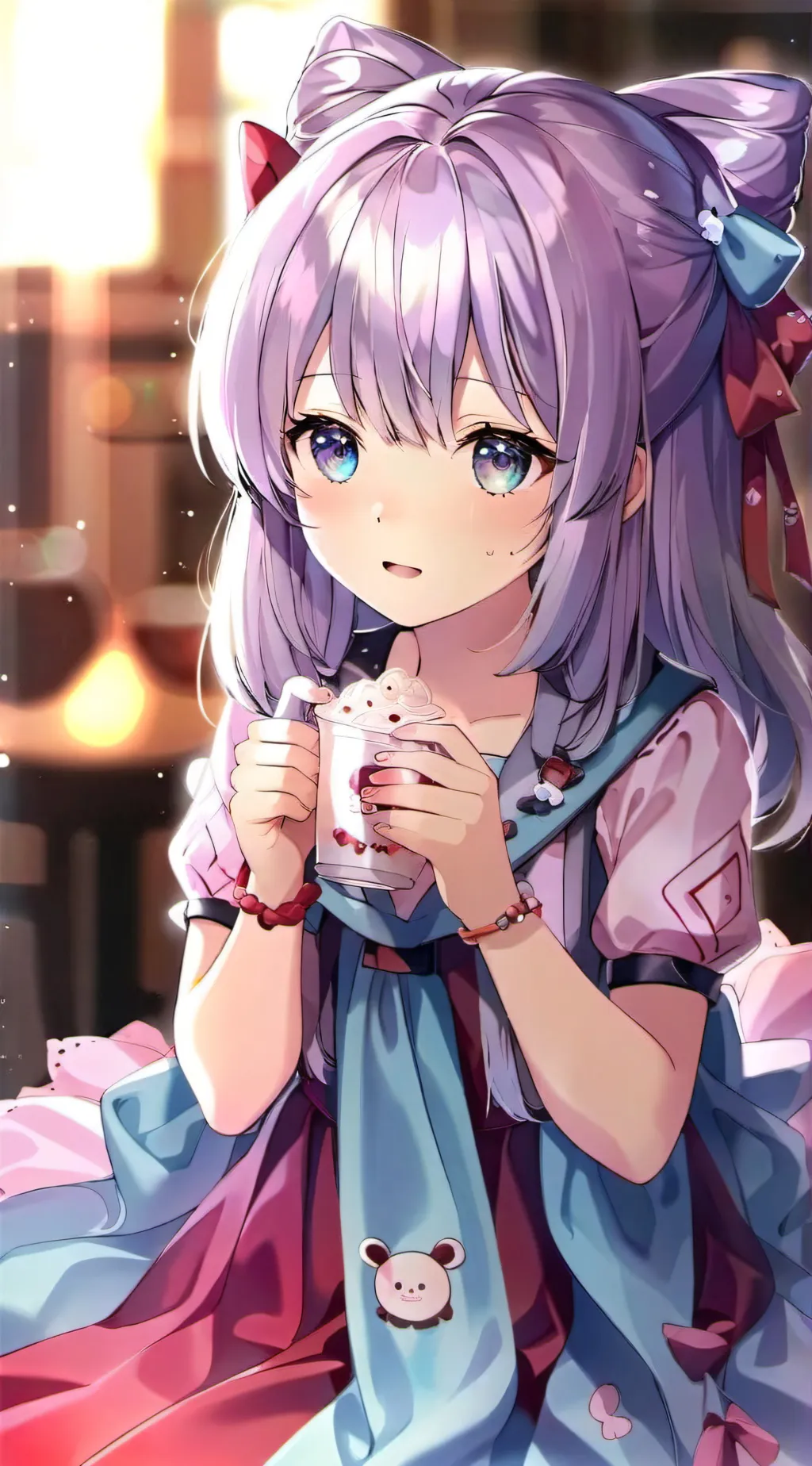 ai character: Akira and a boy background