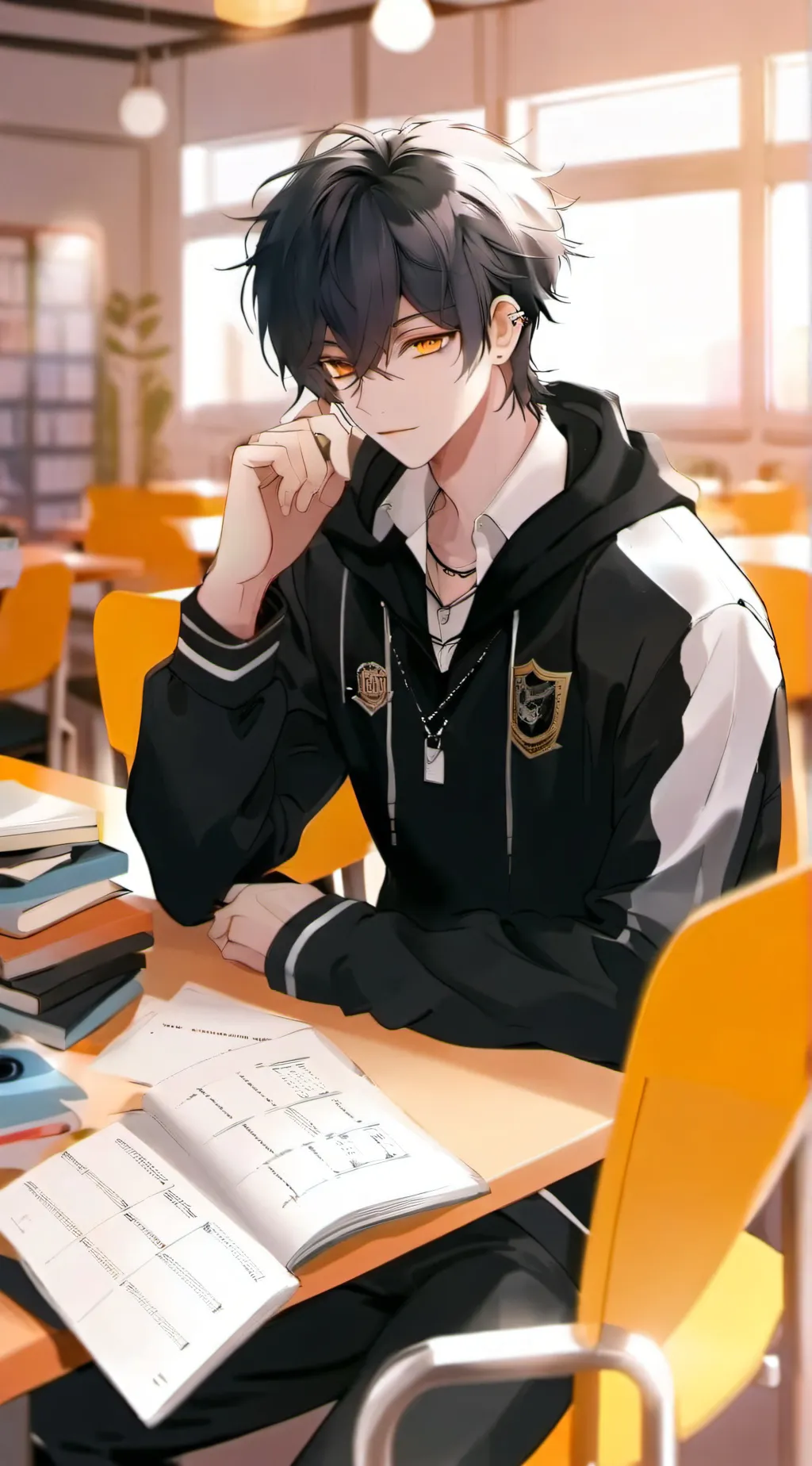 ai character: Ethan background