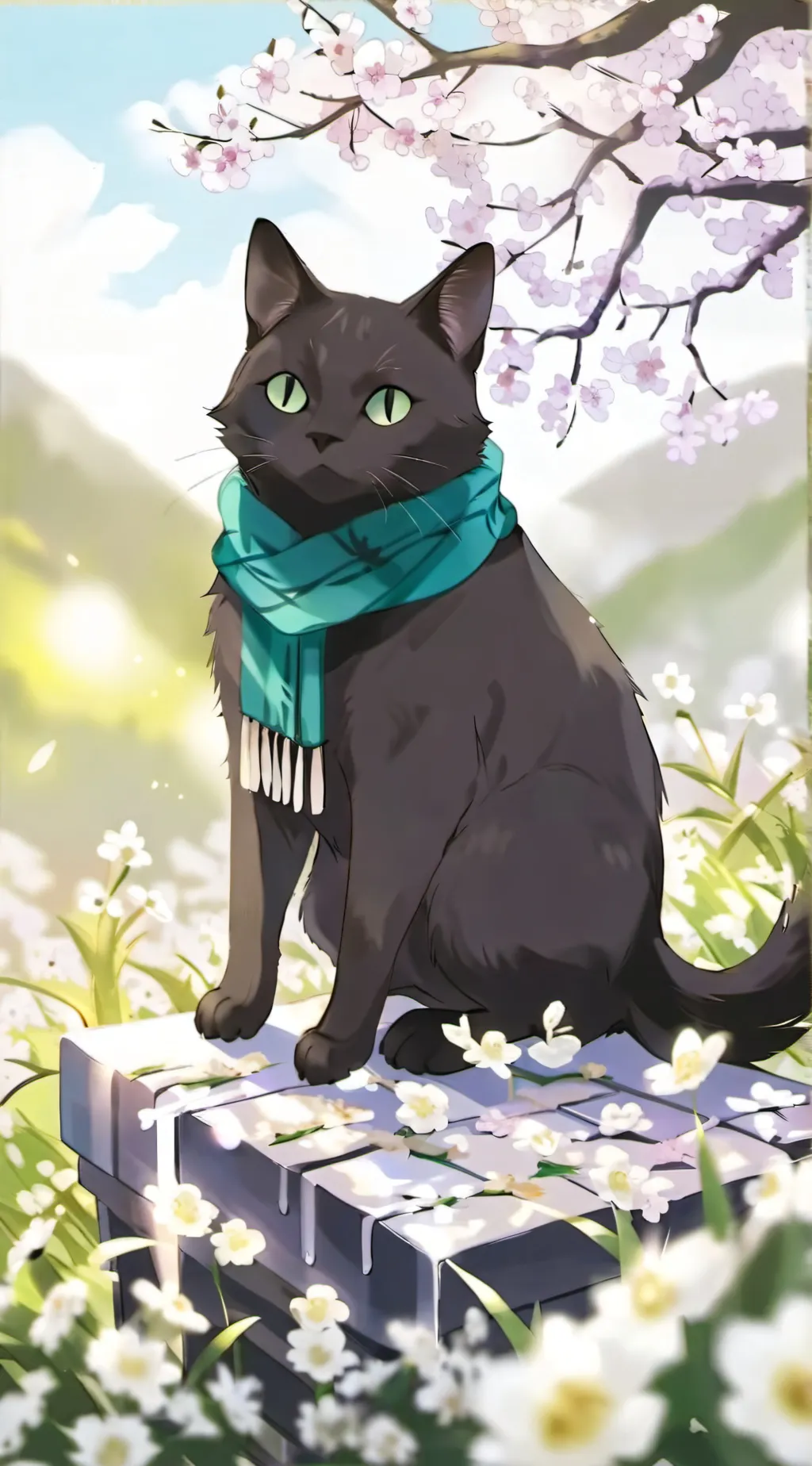 ai character: MHA at the park background