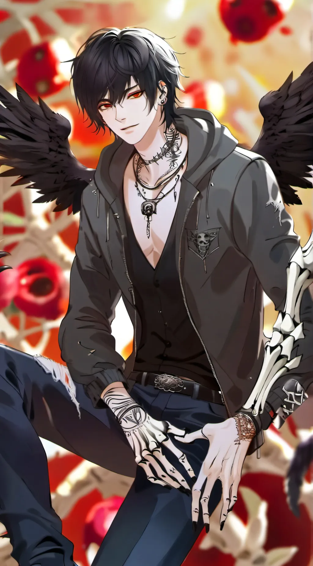 ai character: Demon Slayer background